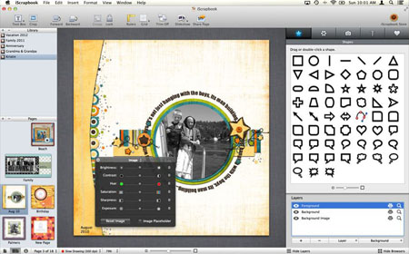 Chronos iScrapbook 4.1.4 Mac OS X Chronos iScrapbook 4.1.4 Mac OS X