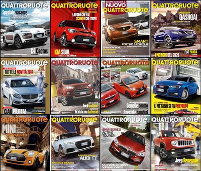 Quattroruote Italia - Raccolta Anno 2014