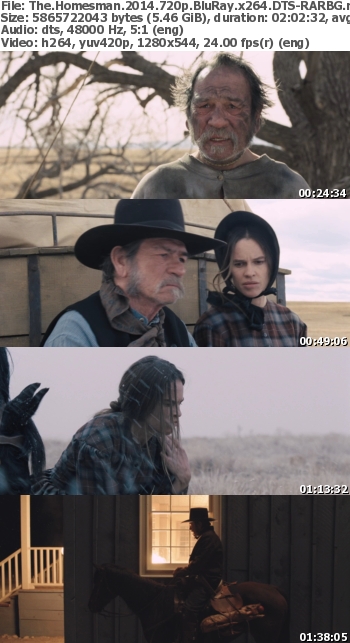 The Homesman (2014) 720p BluRay x264 DTS-RARBG