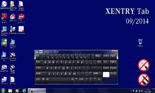 Mercedes Xentry Tab Connect (09-10-11.2014) Multilingual