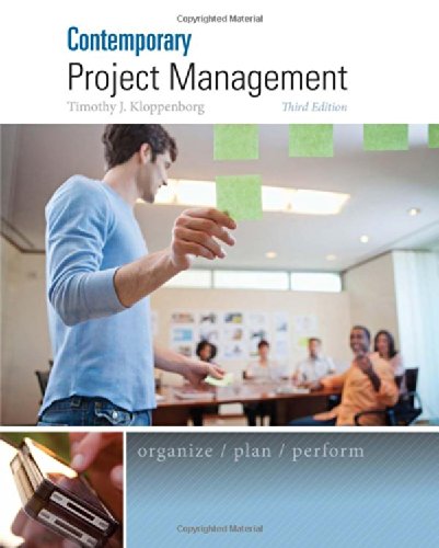 Contemporary Project Management, 3rd Edition