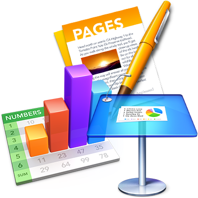 Apple iWork: Keynote 6.5, Numbers 3.5 & Pages 5.5 (Mac OS X) 