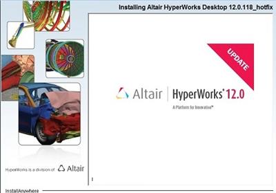 Altair HyperWorks Desktop 12.0.118 Full ISO .