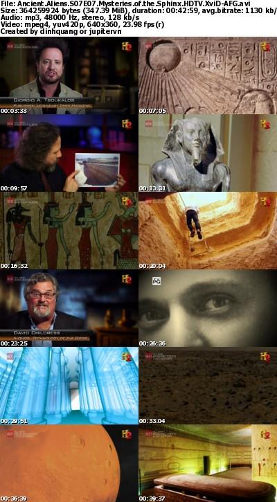 History Channel - Ancient Aliens S07E07 Mysteries of the Sphinx (2014) HDTV XviD - AFG History Channel - Ancient Aliens S07E07 Mysteries of the Sphinx (2014) HDTV XviD - AFG