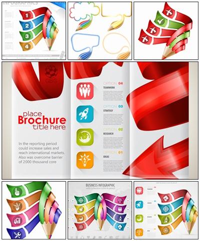 Business infographic, part 200 - vector stock