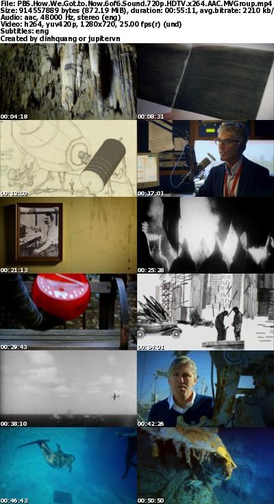 PBS - How We Got to Now 6of6 Sound (2014) HDTV 720p AAC x264 - MVGroup