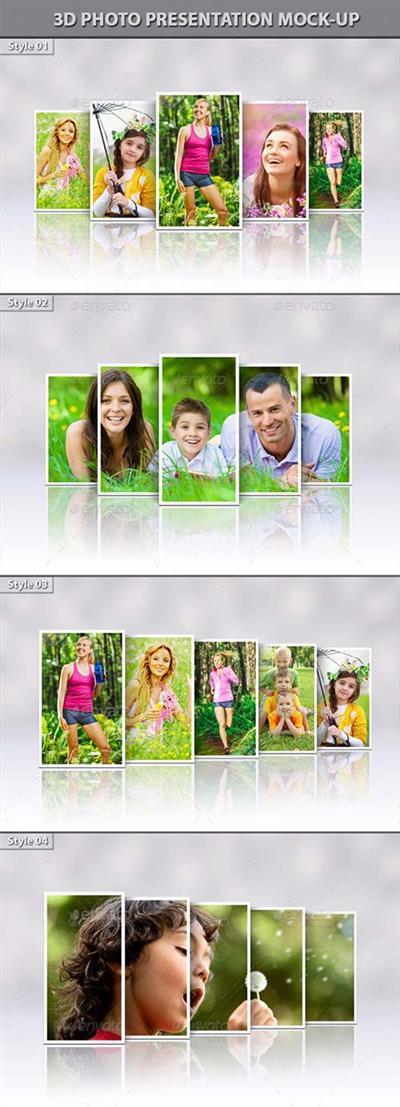 GraphicRiver 3D Photo Presentation Mock-Up
