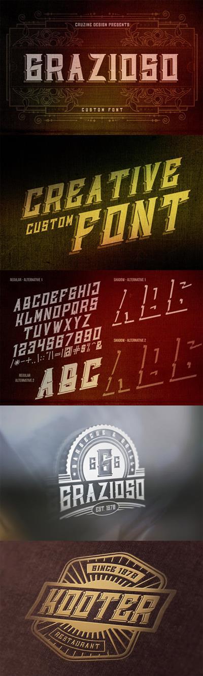 Grazioso Font Grazioso Font