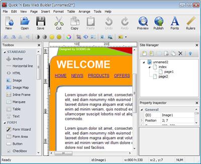 Quick 'n Easy Web Builder 2.3.4
