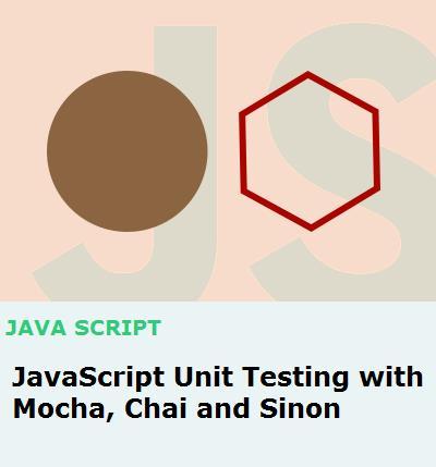Tutsplus - JavaScript Unit Testing with Mocha, Chai and Sinon
