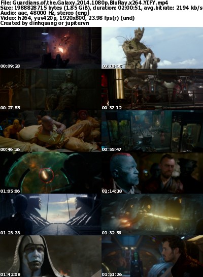 Guardians of the Galaxy (2014) 1080p BluRay x264-YIFY Guardians of the Galaxy (2014) 1080p BluRay x264-YIFY