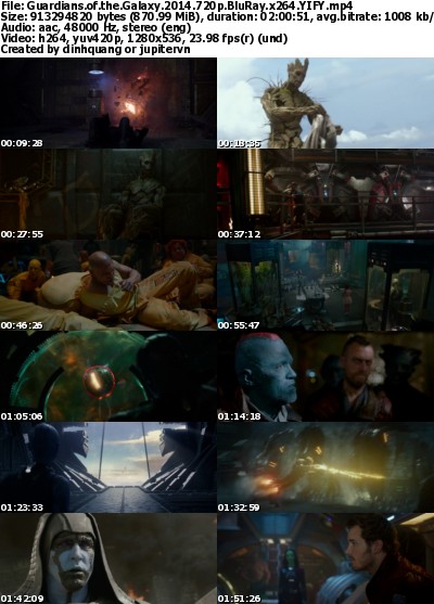 Guardians of the Galaxy (2014) 720p BluRay x264-YIFY Guardians of the Galaxy (2014) 720p BluRay x264-YIFY