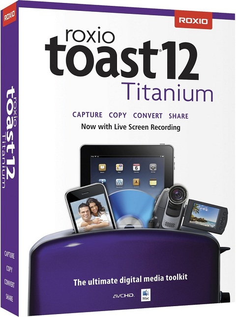 Roxio Toast Titanium 12.1 for MacOSX Roxio Toast Titanium 12.1 for MacOSX