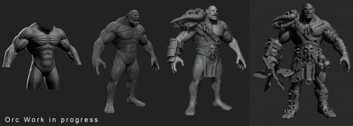 Gumroad Orc Model Work In Progress Gumroad Orc Model Work In Progress