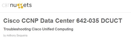 Cisco Ccnp Data Center 642 035 Dcuct Cisco Ccnp Data Center 642 035 Dcuct