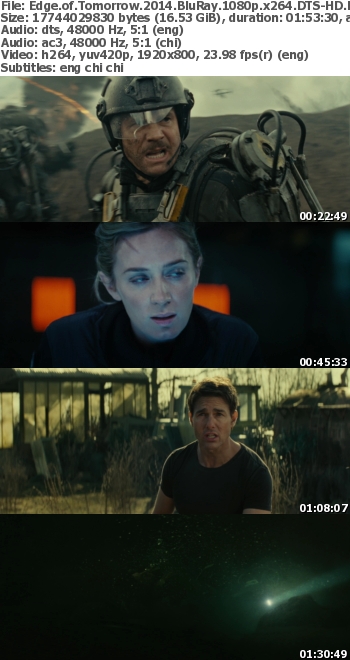 Edge of Tomorrow (2014) BluRay 1080p x264 DTS-HD MA 7.1-HDWinG Edge of Tomorrow (2014) BluRay 1080p x264 DTS-HD MA 7.1-HDWinG