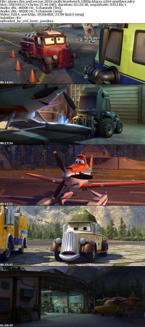 Planes Fire and Rescue 2014 MULTI TRUEFRENCH 1080p BluRay x264-Goatlove