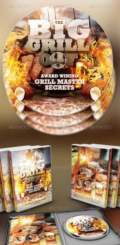 The Big Grill Off DVD Artwork Template The Big Grill Off DVD Artwork Template