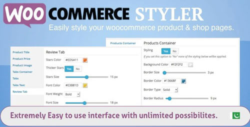 Codecanyon Woocommerce Styler Codecanyon Woocommerce Styler