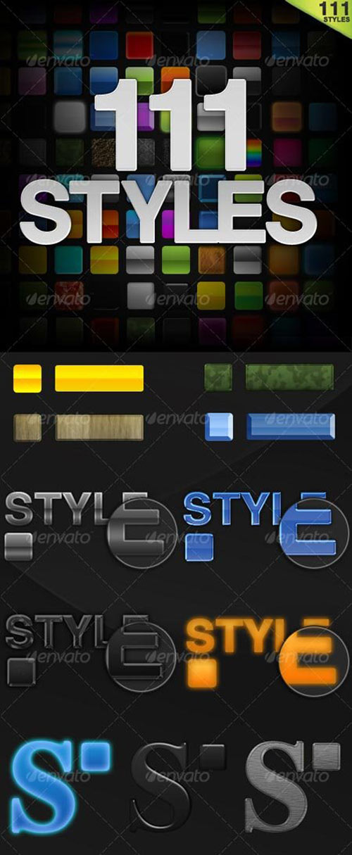 100 Photoshop Styles 67562