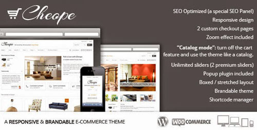 Cheope shop v2.1.9 - flexible e-commerce theme