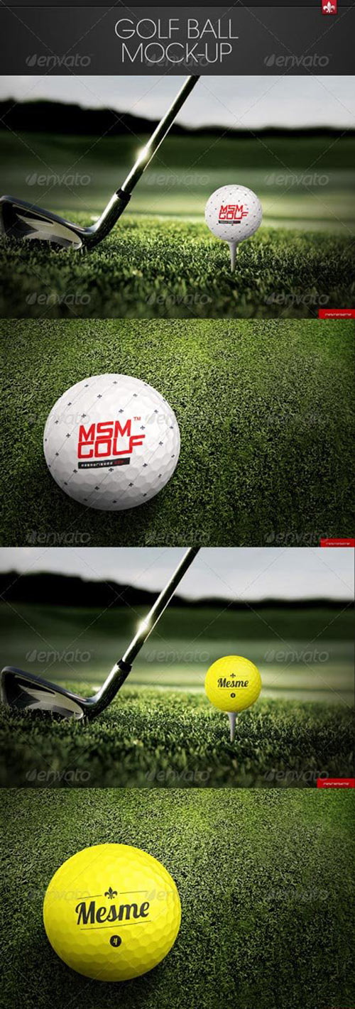 Golf Ball Mock-up