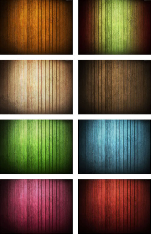 Wood Background Set