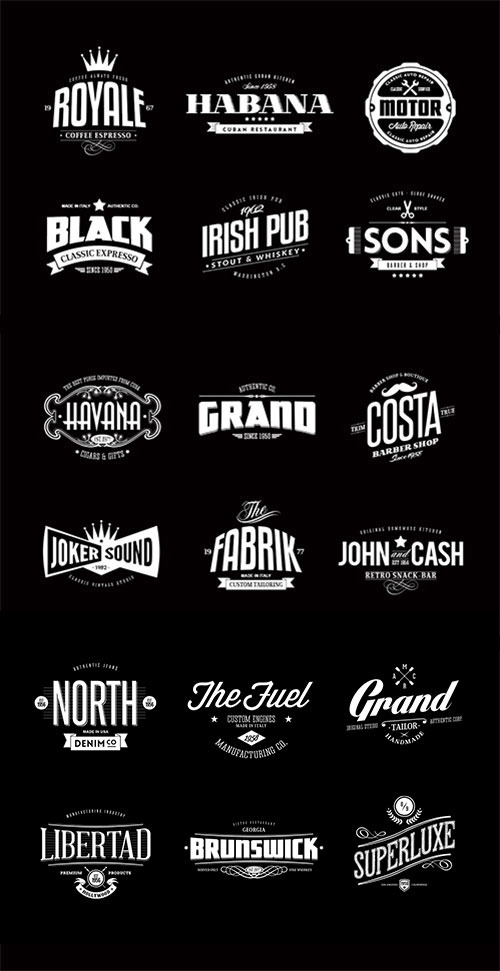 Badges & Logos Vol.01-07