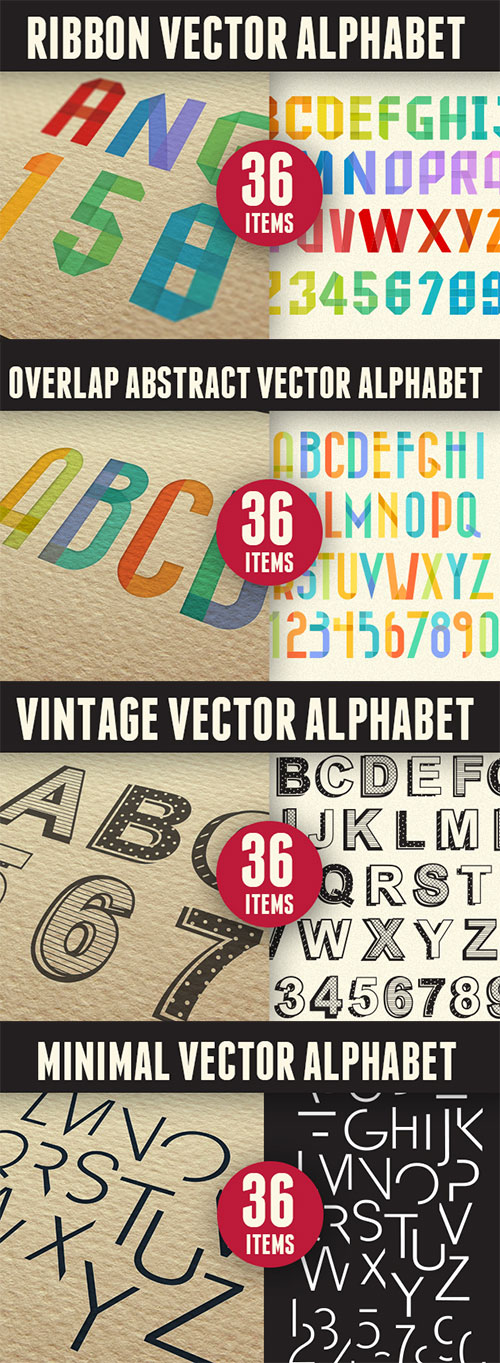 Super premium vector alphabets Super premium vector alphabets