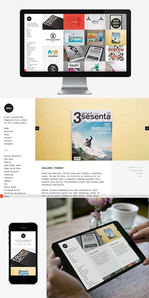Mesh WordPress Themes Mesh WordPress Themes