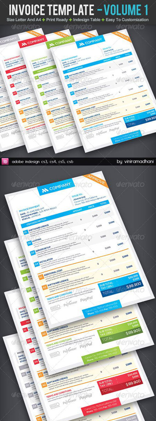 Invoice Template Volume 1 Invoice Template Volume 1