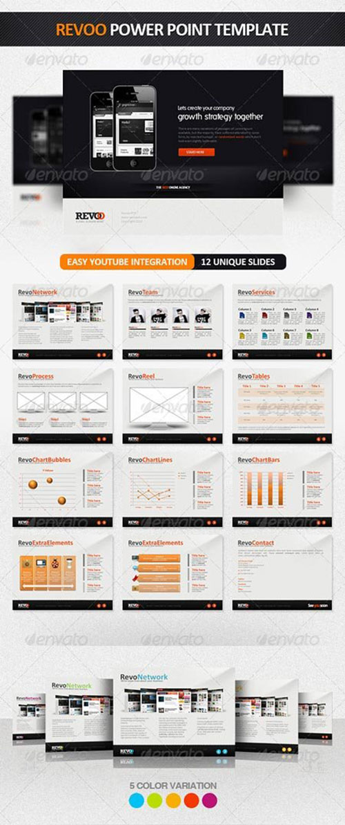 Revoo PowerPoint Presentation Template Revoo PowerPoint Presentation Template