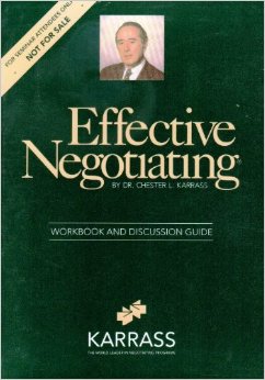 Effective Negociating Karrass Effective Negociating Karrass
