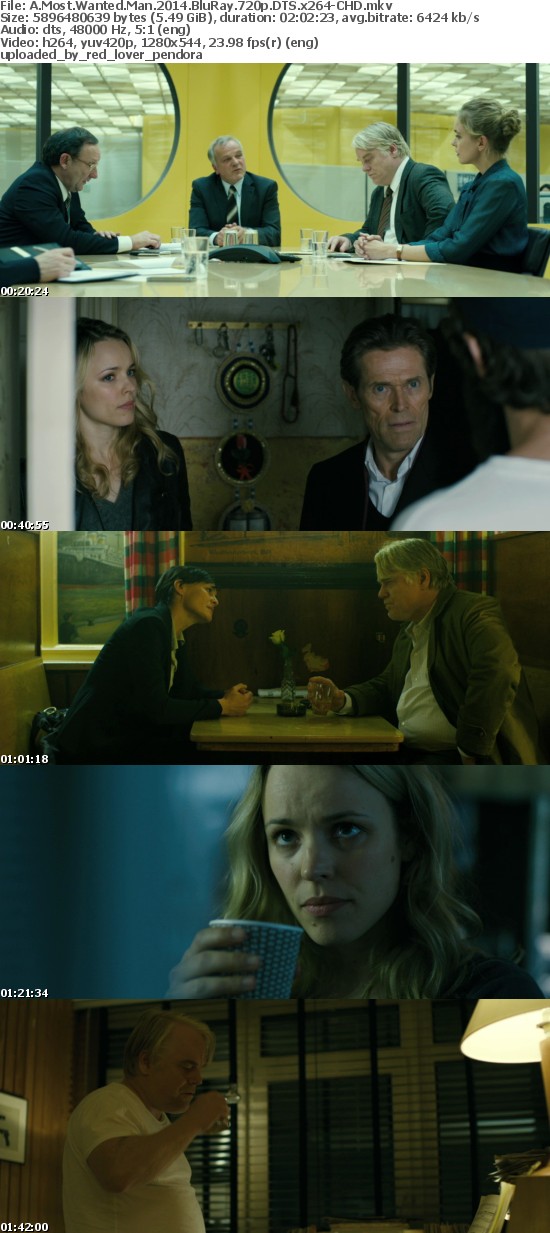 A Most Wanted Man 2014 BluRay 720p DTS x264-CHD