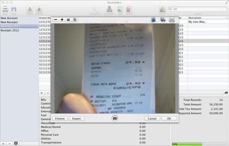 ReceiptBox 2.3.1 Bilingual Retail Mac OS X