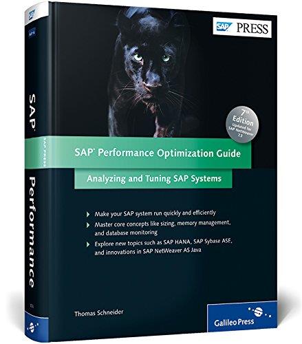 SAP Performance Optimization Guide: Analyzing and Tuning SAP Systems, 7th Edition