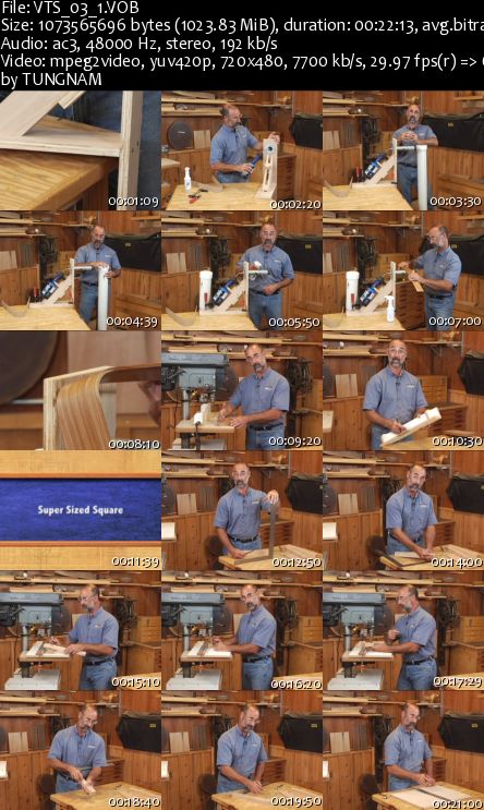 Woodworkers Guild of America - Practical Woodworking Aids & Jigs DVD