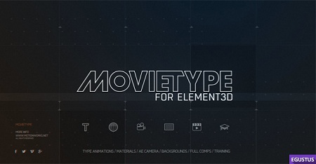 MotionWorks - MOVIETYPE FOR ELEMENT 3D V2 MotionWorks - MOVIETYPE FOR ELEMENT 3D V2