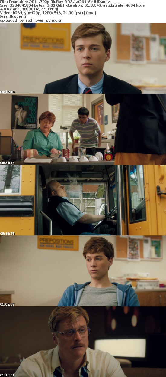 Premature 2014 720p BluRay DD5.1 x264-VietHD Premature 2014 720p BluRay DD5.1 x264-VietHD