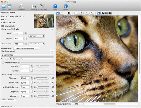 BenVista PhotoZoom Pro 6.0.2 Mac OS X BenVista PhotoZoom Pro 6.0.2 Mac OS X