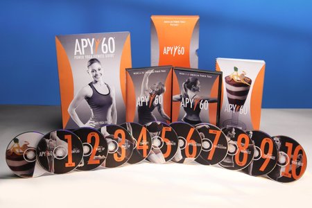APY60: 60 Day Power Yoga Home Fitness Workout DVD