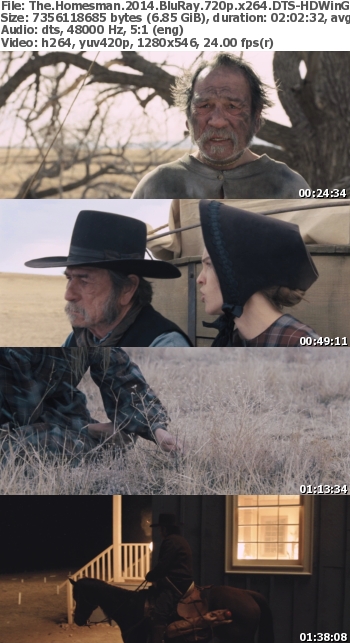 The Homesman (2014) BluRay 720p x264 DTS-HDWinG The Homesman (2014) BluRay 720p x264 DTS-HDWinG