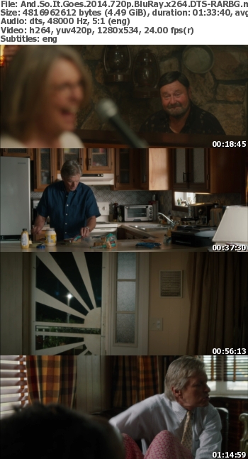 And So It Goes (2014) 720p BluRay x264 DTS-RARBG And So It Goes (2014) 720p BluRay x264 DTS-RARBG