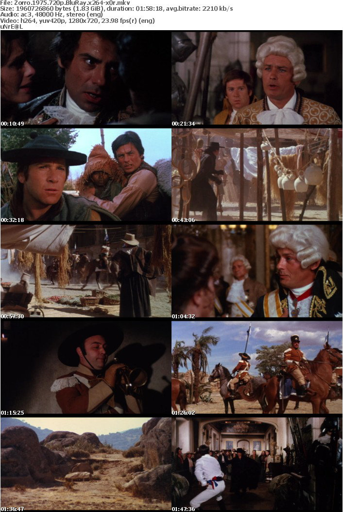 Zorro 1975 720p BluRay x264 x0r Zorro 1975 720p BluRay x264 x0r
