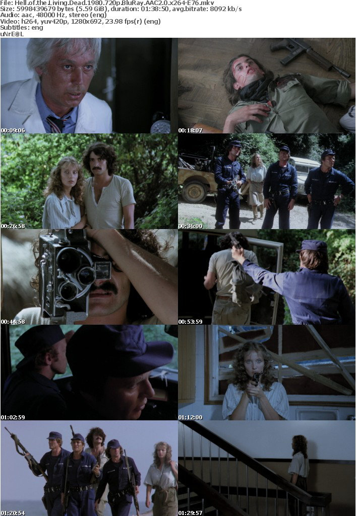 Hell of the Living Dead 1980 720p BluRay AAC2 0 x264-E76