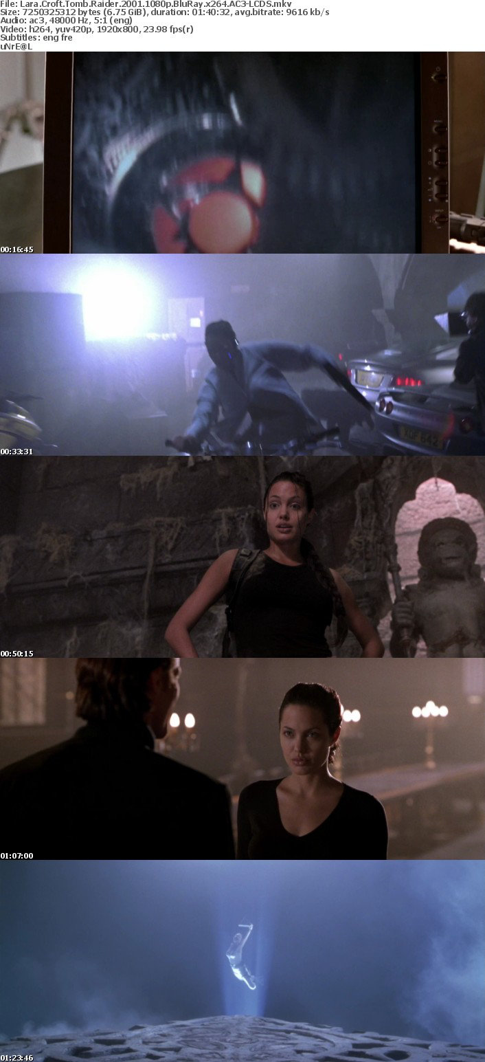 Lara Croft Tomb Raider 2001 1080p BluRay x264 AC3-LCDS Lara Croft Tomb Raider 2001 1080p BluRay x264 AC3-LCDS