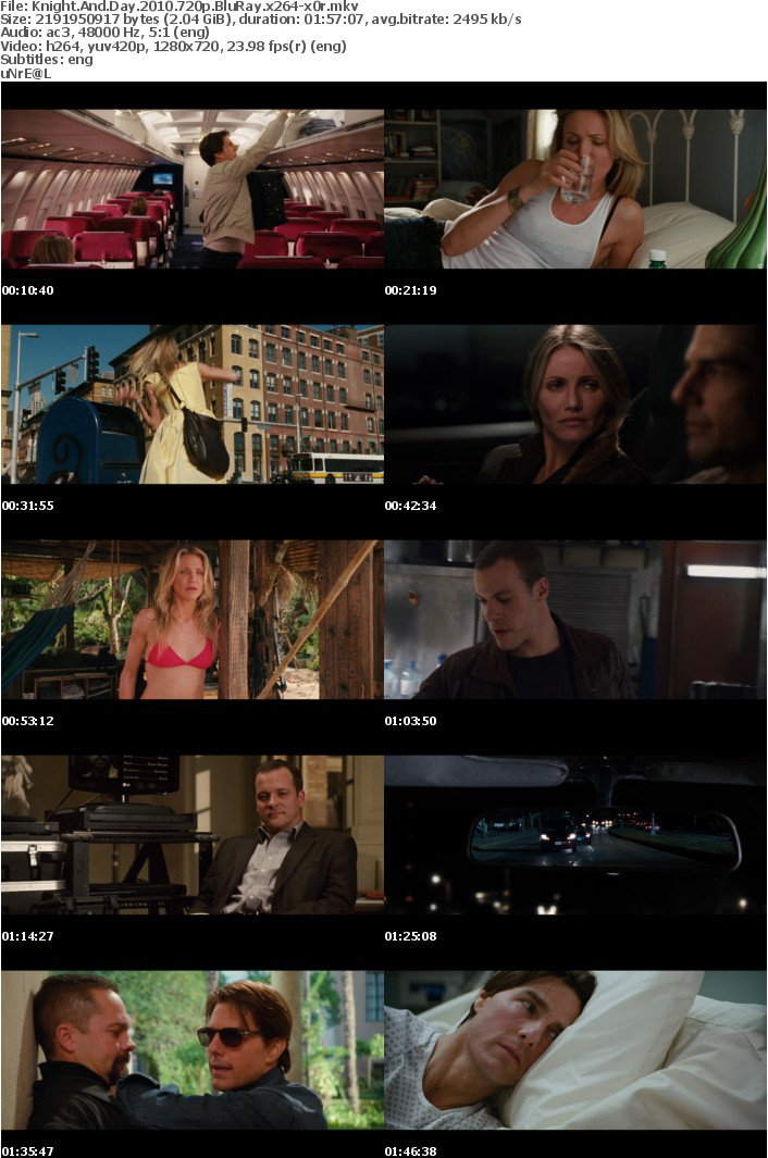 Knight And Day 2010 720p BluRay x264 x0r Knight And Day 2010 720p BluRay x264 x0r