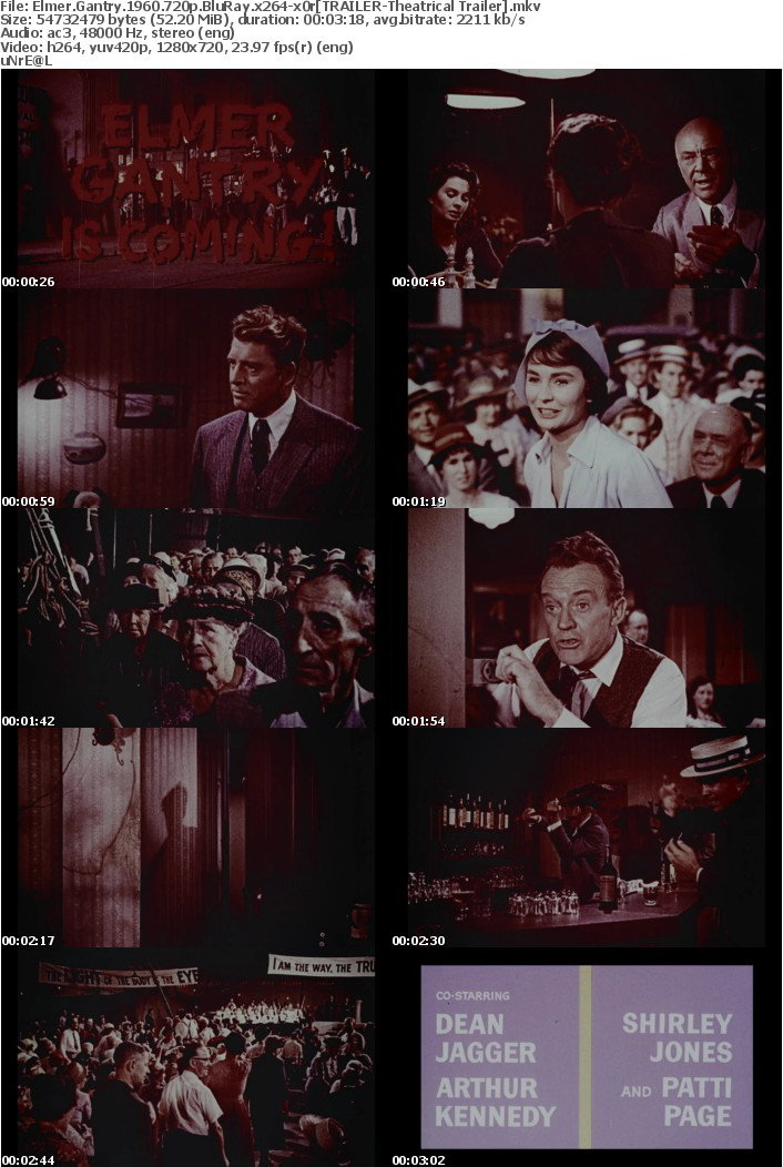 Elmer Gantry 1960 720p BluRay x264-x0r Elmer Gantry 1960 720p BluRay x264-x0r