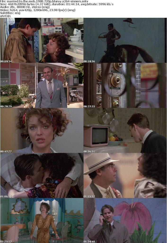 Married to the Mob 1988 720p BluRay x264-SiNNERS Married to the Mob 1988 720p BluRay x264-SiNNERS