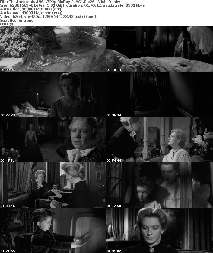 The Innocents 1961 720p BluRay FLAC1 0 x264-VietHD